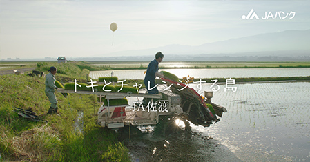 TVCMアーカイブ 「トキと米づくり」篇