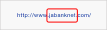 JAバンクと似ているURLになっている。