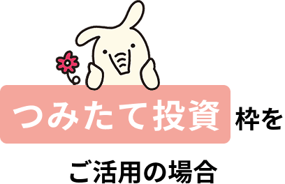 つみたて投資枠をご活用の場合